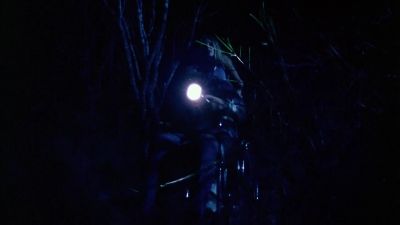 Sally, I hear something.
Stop! Stop! - The Texas Chain Saw Massacre
