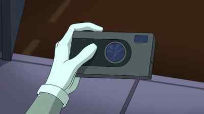 SALLY:
Is that the geek's camera? - The Spectacular Spider-Man