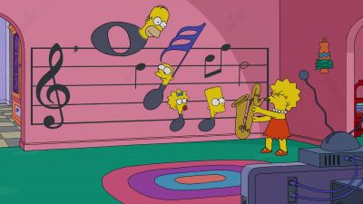 ♪ Salt peanuts, salt peanuts ♪ - The Simpsons