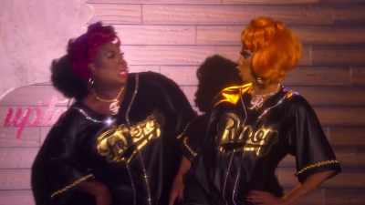 ♪ Salt and Pepa's here
And we're in effect ♪ - AJ and the Queen