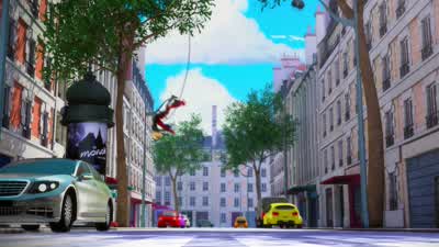 - Salut, tu tombes à pic. - Miraculous: Tales of Ladybug & Cat Noir