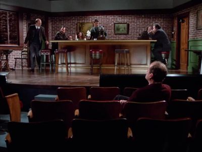- Salutations, all.
- Hey, there, doc. - Frasier