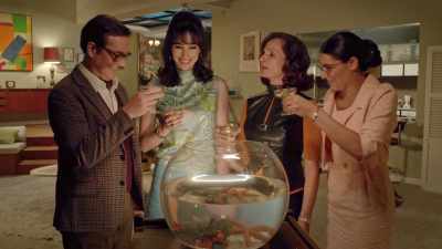 -Salute.
-Cheers. - Ms Fisher's Modern Murder Mysteries