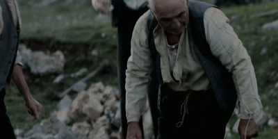 [Salvatore groaning, coughing] - Padre Pio