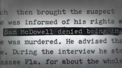 Sam is denying everything.
"I wasn't here. - Confronting a Serial Killer