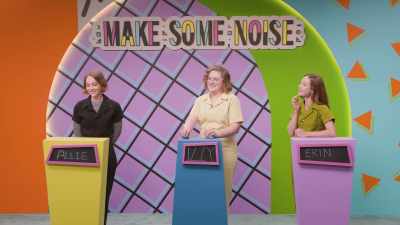 (Sam laughing amusingly) - Make Some Noise