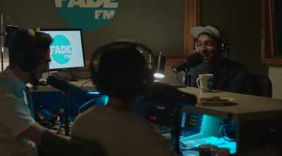 (SAM LAUGHS) Alright, you are
listening to Fade FM - The Other Guy