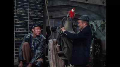 Sam! Loose your forestay sail
and your mainsail and stand by. - Reap the Wild Wind