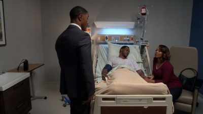 Sam: OK.
Ah, there she is. - Tyler Perry's The Oval