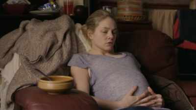 Sam reckons someone's strangled
her and chucked her in t'river. - The Moorside