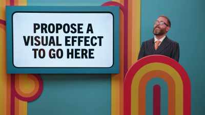 - Sam says propose a
visual effect to go here, - Game Changer