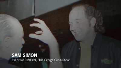 SAM SIMON: At the time,
this is when Seinfeld - George Carlin's American Dream