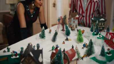 Sam, this village is beautiful. - A Show-Stopping Christmas