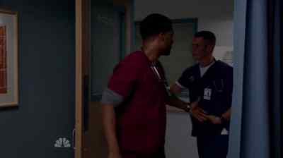 SAM, WAIT. HANG ON.
I HAVE A QUESTION. - The Night Shift