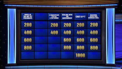 Sam.
- What is "Grey's Anatomy"? - Jeopardy! Masters