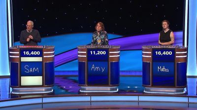 Sam.
- What's Arimathea? - Jeopardy! Masters