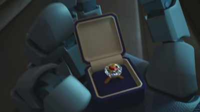 - Sam, Where are ya?!
- Whoo-wee! That's a big ring! - Bling