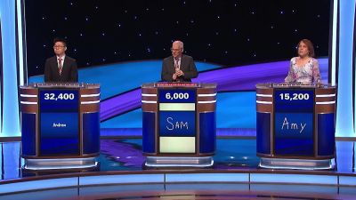 Sam.
- Who were the wives - Jeopardy! Masters