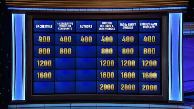 Sam.
- Who's Sacks? - Jeopardy! Masters