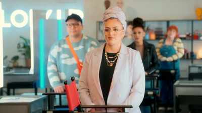 Samah, your makeup was a regular makeup
and not bizarre enough. - Glow Up: Britain's Next Make-Up Star