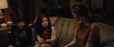 Samantha,
how did you get those burns? - The Curse of La Llorona