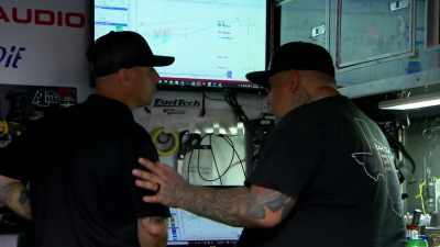 Same track, same everything
in the next pass. - Street Outlaws No Prep Kings Team Attack
