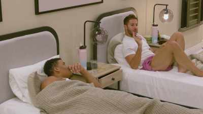 [Samir] Yeah, she goes, "Her
sister at the other house, - Twin Love