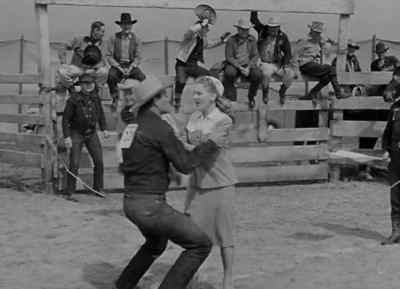 Sammy's what?
He's okay! - A Lady Takes a Chance