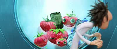 Sam's backpack. - Cloudy with a Chance of Meatballs 2