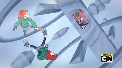 [ Sander whirring ] - Infinity Train