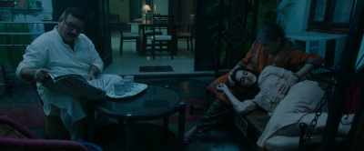 - Sandhya-ji, your tea's getting cold.
- Pass it to me. - Thappad