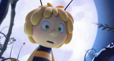Sandra will call out
when we pass the finish line. - Maya the Bee: The Honey Games
