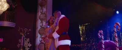 ♪ Santa, baby
So hurry down the chimney tonight ♪ - Meet Me Next Christmas