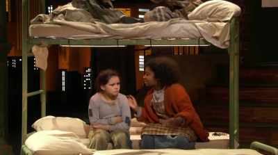* Santa Claus we never see * - Annie Live!