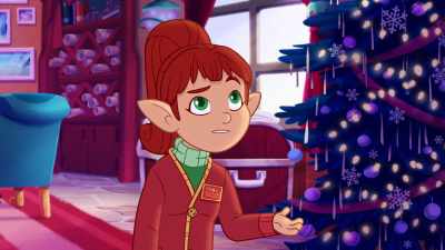 Santa, Marzipan
thinks she saw Glisten. - Glisten and the Merry Mission