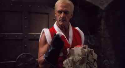 Santa you slay me - Santa with Muscles