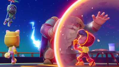 - Santa, stop!
- Milk and cookies! - The Action Pack Saves Christmas