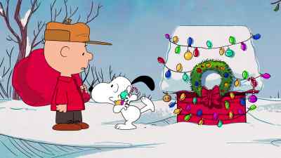Santa won't have any problem
finding your house this year. - The Snoopy Show