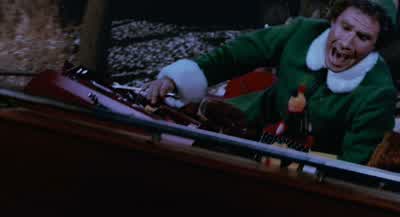 Santa: You can do it. - Elf