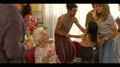 -SANTI: No, no, no. It's OK.
-Go with him, please. - Bump