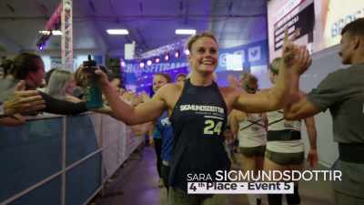SARA SIGMUNDSDOTTIR
4e place - Épreuve 5 - The Redeemed and the Dominant: Fittest on Earth
