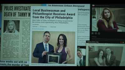 SARAH: Ah, winning awards,
erecting buildings, - True Justice: Family Ties