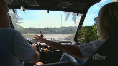 Sarah: Alright, stop about here, - Island of Bryan