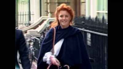 -Sarah Ferguson, age 26,
upbringing impeccable, - Prince Andrew: Banished