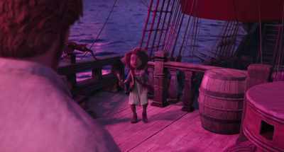 Sarah gave it to me,
'cause I'm a hunter now. - The Sea Beast