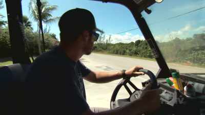 Sarah: Shipping logistics
have been very challenging, - Island of Bryan