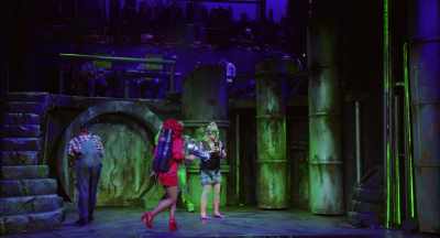 - Sarah!
- Stay out of this - The Toxic Avenger: The Musical