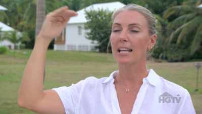 Sarah: The pond was top
of my priority list - Island of Bryan