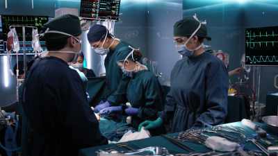 Sarah:
Vascular clamp. - The Good Doctor