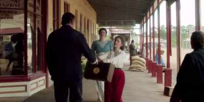 Sara's suitcase was hidden
under Mrs. Appleyard's bed. - Picnic at Hanging Rock